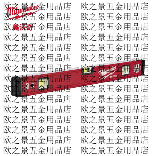 Meiwaqi REDSTICK advanced bone-shaped reinforced anti-fall level magnetic suction high-precision water balance tool 80cm (magnetic suction)