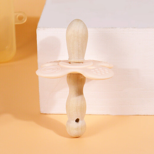 Qimengshi Zanthoxylum bungeanum molar stick baby comfort tooth chewing anti-eat hand chew gum baby oral period artifact Zanthoxylum bungeanum molar stick style 1 (opp bag) 1 pack