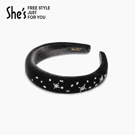 She s Akiko Barbie Overture Original Elegant Velvet Headband Pressed Hair Headband High Skull Top Hair Accessory Headband Birthday Gift Ink Velvet G0