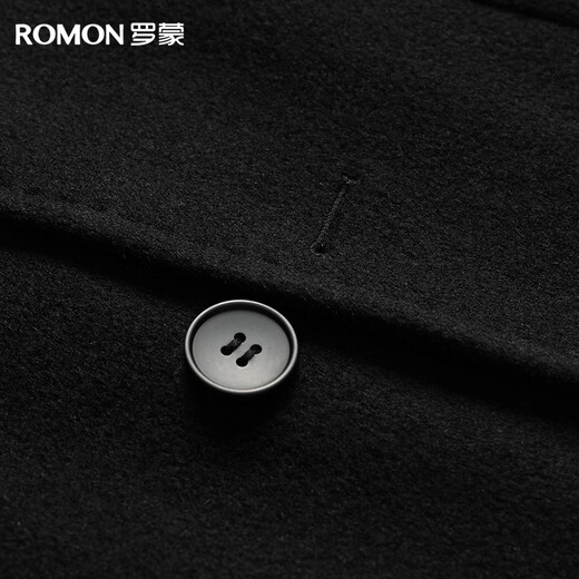 Romon 100% wool double-sided pure wool suit men's autumn and winter business casual suit jacket single suit men's clothing
