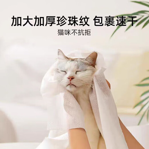 Pet Disposable Compressed Bath Towels Strongly Absorbent Cat and Dog Bath Towels Travel Portable Large Size Thickened 1 Pack Compressed Bath Towels Large Size Thickened 4 Pack