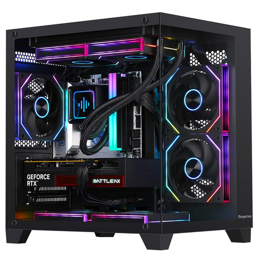Colorful Ryzen R5 5600/5700X/7500F/9500F/5060/5060Ti assembled computer desktop host DIY e-sports game console sea view room with one 5600+5060+16G