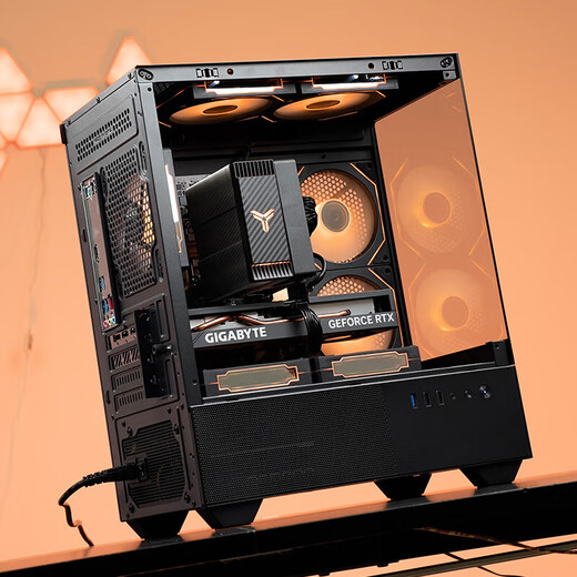 AMD Ryzen R5 9500F/7500F/9600X assembled computer RTX5070/9070GRE/RTX5060Ti/9060XT black diy game console 5 R5 9600X丨RTX5060