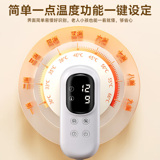 Yu Zhaolin Electric Heating Blanket Beibei Velvet Warming Blanket Electric Blanket Office Leg Warmer Knee Warmer Machine Washable Blanket Coffee Color 150*130