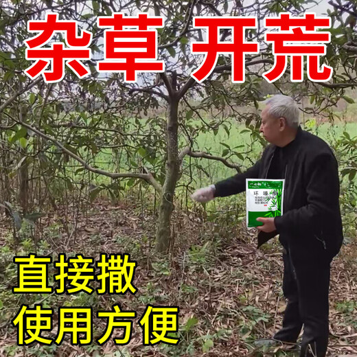 Yiqichu (Yiqichu) cyclozinone herbicide rotten eradication weed removal of large trees, bamboo shrubs, miscellaneous bamboo dead roots special pesticide 500g * 5 bags