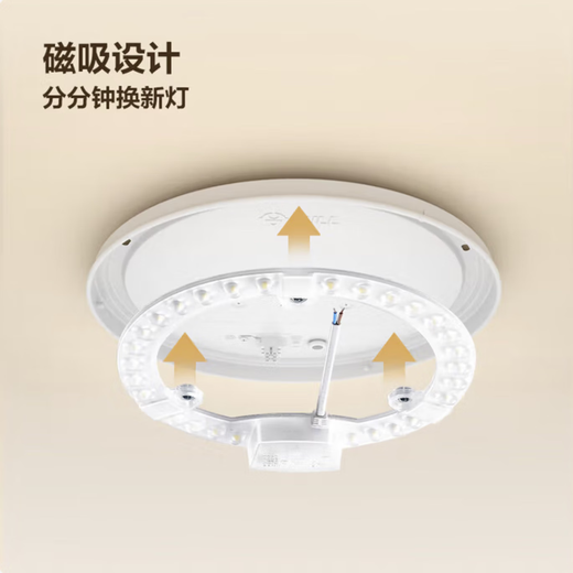 Bull (BULL) LED ceiling lamp retrofit lamp round bulb light bar patch replacement lamp panel light source MD-E024A-AS 24W round 6500K