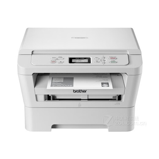Brother 7055 black and white laser printer receipt/ID card one-touch copy and scan multi-function machine Brother 7360 package one computer printing