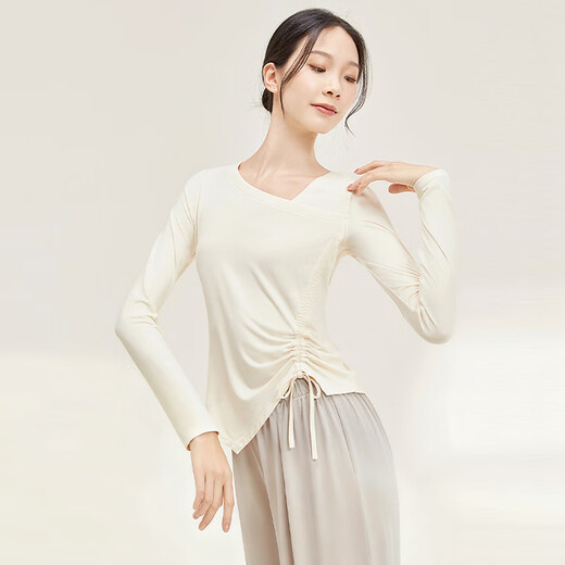 Xue Qianman's new classical dance practice clothes Chinese dance long-sleeved dance clothes now tops women's adult dance yoga autumn and winter