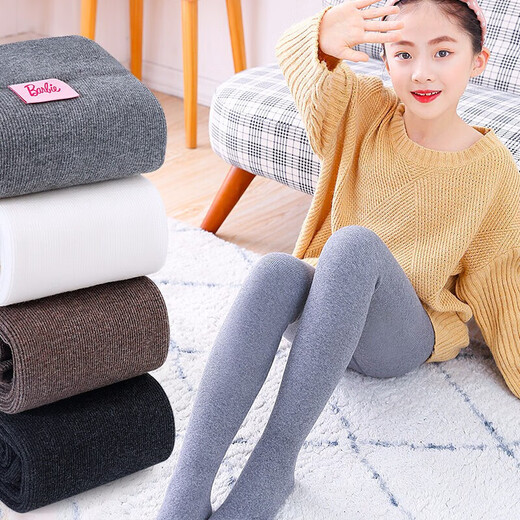 Barbie children's pantyhose autumn and winter velvet thickened warm girls' leggings winter bottoming stockings
