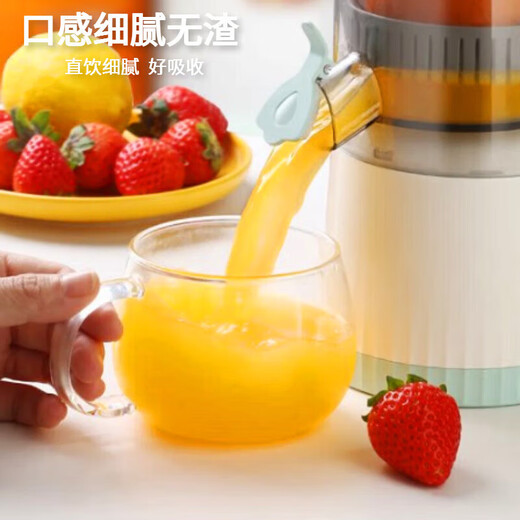 Du Zhunyu Juicer Juice Residue Separation Automatic Household Small Juice Machine Screw Extrusion Squeezing Essence Meat Multifunctional and Portable Rechargeable Electric Juicer Squeezing Orange Juice without Filtration