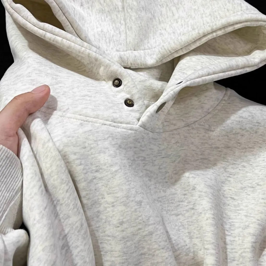 Мужская толстовка с капюшоном на тяжелых пуговицах Whale калибра, новое пальто на весну и осень, модная американская уличная толстовка белого и серого цвета, обычный размер XL (120Jin Jin соответствует 0,5 кг -145Jin Jin соответствует 0,5 кг). Сбор и доставка в приоритетном порядке при покупке.