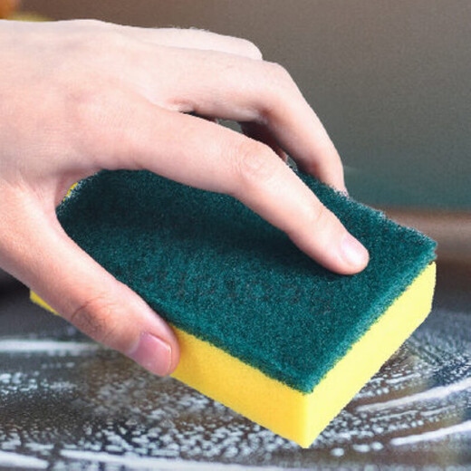 Scotch 3M Scheuerschwamm G6215 Haushalt Küche Geschirrspülen Topf Pfanne Tuch Schwamm Wischen Eisentopf Dekontaminationslappen G6218 Vorteilspackung (10 Packungen/80 Stück)