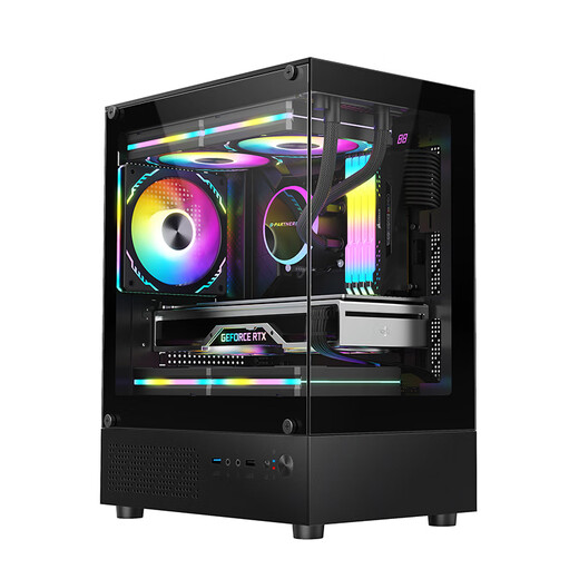 Navigator Core i5 liter i7/GTX1660Ti/4050/3060 light-tracing graphics card home e-sports game office enterprise desktop computer host DIY assembly machine complete set of three i9-level twelve cores丨16G丨GTX1650 4G