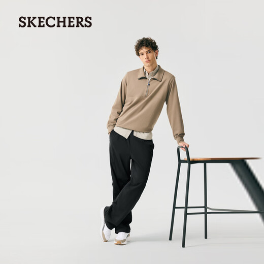 Skechers velvet flash pants | Autumn and winter new style paratrooper pants for men and women, warm casual pants, sweatpants, fashionable wide-leg pants