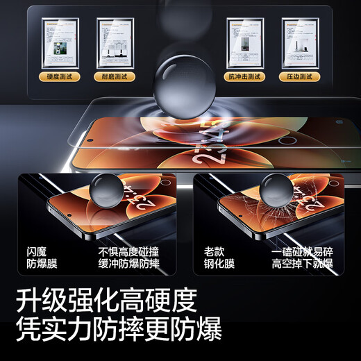 Flash Magic is suitable for Xiaomi 17promax tempered film. Xiaomi 17pro mobile phone film is anti-blue light. Xiaomi 17 has no white edges. Upgraded explosion-proof and anti-fingerprint. Ultrasonic unlocking. Anti-scratch and no bubbles. Enhanced version | Upgraded explosion-proof and anti-fingerprint. 2 pieces + artifact. Xiaomi 17/17pro universal. Guaranteed compensation for damage to the sticker. Quick delivery from stock.