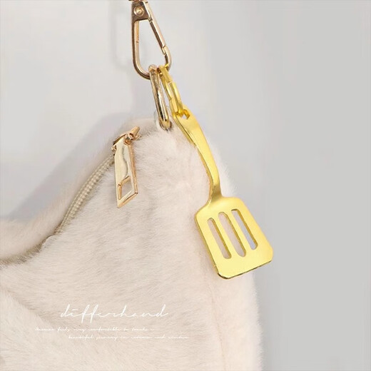 Mobile phone pendant golden shovel keychain small pendant TFT peripherals one golden shovel
