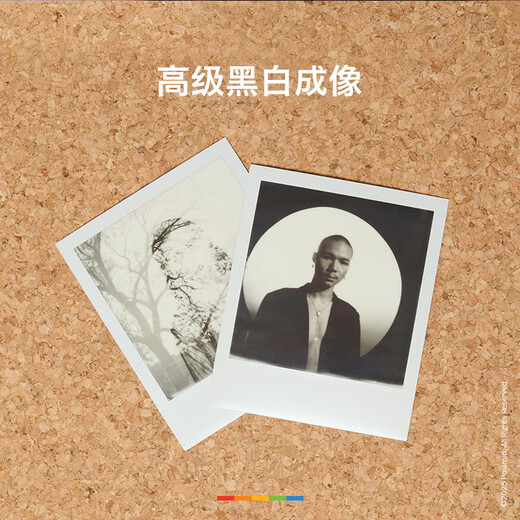 Polaroid i-Type instant camera photo paper, retro film, only available in I-2&Now&Now+&Lab, July-October 2025, i-Type white frame black and white photo paper (8 photos)