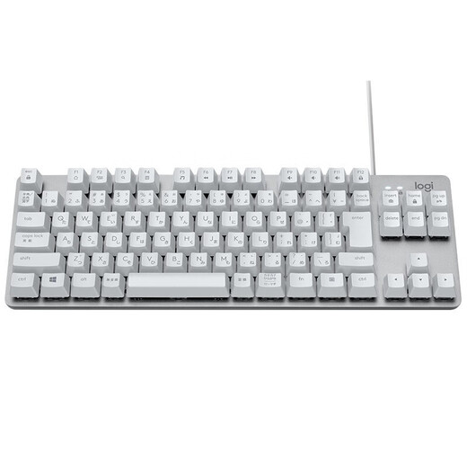 
Logitech Logitech K835 mechanical keyboard Wired keyboard Gaming office keyboard 84 keys Aluminum shell mechanical shaft body K835 [Ike joint model] TTC red shaft - black