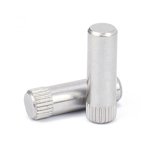 Jinchao 304 stainless steel knurled pin pin hinge toy city connecting rod lock cylindrical positioning pin M1.5-M6 M3*10 (50 pieces)