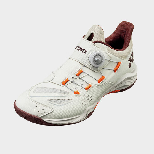 YONEX尤尼克斯羽毛球鞋专业动力垫减震耐磨防滑宽楦SHB88D3WEX浅米42