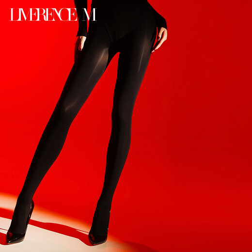Lai Mi Hot Love 2025 stockings with crotch, silky leg warmers, thickened autumn and winter stockings, black 180D1 pair M