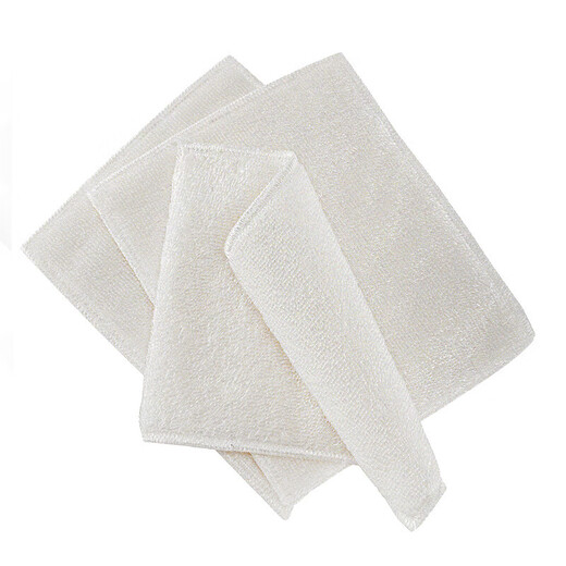 Zhao Lusi's same style bamboo fiber dishcloth for kitchen special non-stick oil strong water absorption housekeeping cleaning rag Zhao Lusi's same style cat bamboo fiber dishcloth - 6 pack 20*25cm
