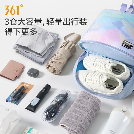 361 Gym Bag Men's Wet and Dry Separation Swimming Waterproof Bag Women's Sports Carry Backpack Storage Bag