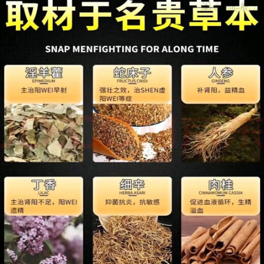 Semenafil tablets, genuine premature ejaculation, sensitive glans penis, impotence, dual-effect Smenafil tablets 10mg, original research, middle-aged and elderly, 10 tablets trial pack