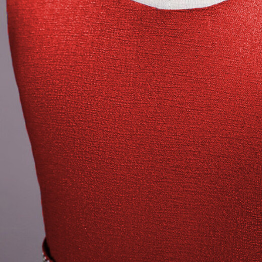 Calfit Children's Dress Skirt Flower Girl Catwalk Wedding Tutu Skirt Girls Princess Dress Piano Performance Clothes Red 160