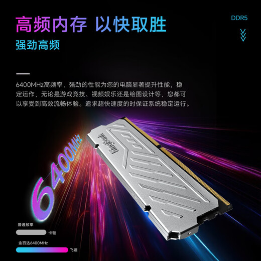 KINGBANK 32GB (16GBX2) set DDR5 6400 desktop memory Hynix M-die particles Yinjue C32 Deepseek hardware