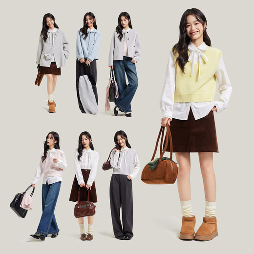 Tumando white bow long-sleeved shirt for women, high-end, luxury, age-reducing, western style, sweet workplace commuting shirt, white M