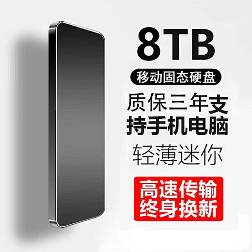 Western Digital Large Capacity Mobile Hard Drive Solid State High Speed ​​Read and Write Large Capacity Compact Metal Material Office Home Data Storage Hard Drive 1TB Red 4 Gifts + High Speed ​​Transmission 15th Generation