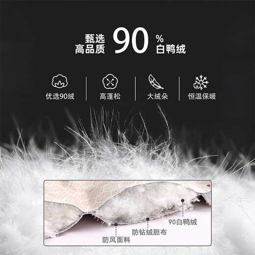 Yi Shangmei down pants women's inner wear winter plus velvet thickened inner liner warm cotton pants women's Northeast minus 30 degrees windproof and cold protection