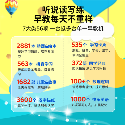 Haoyitong children's learning machine 0-12 years old, 15% national subsidy, intelligent early education machine, tablet picture book, thinking, cognitive enlightenment, educational toys, story machine for boys and girls, student eye protection