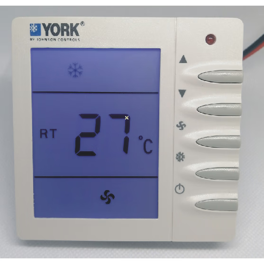 YORK York water machine central air conditioning thermostat LCD wire-controlled three-speed switch fan coil control panel TMS2000DB cooling and heating type