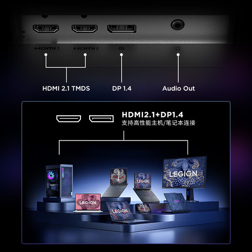 Lenovo Savior 27-inch 2K ultra-clear, native 300Hz ultra-high brush, eye protection, high color gamut, rotating lift, dark area breakthrough e-sports gaming monitor LEGION 27Q-11