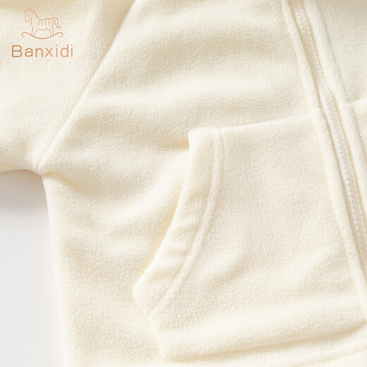 Banxidi Boys' Charge Jacket Autumn and Winter 2025 New Children's Three-in-One Baby Soft Shell Autumn Hooded Top Children's Clothing Velvet Green 100