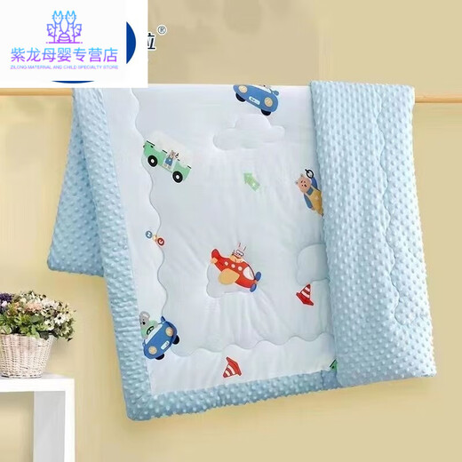 Famous high-quality children's quilt autumn and winter baby baby quilt newborn spring and autumn kindergarten winter thickened blanket bean sheep sheep (winter quilt thickened) 120x150cm