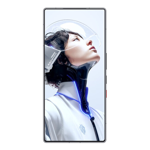 Nubia Red Magic 11Pro+ fifth-generation Snapdragon 8 Extreme Edition 7500mAh large battery IPX8 waterproof 120W wireless charging full-screen e-sports gaming phone Deuterium Front Transparent Silver Wing 16GB+1TB official standard configuration