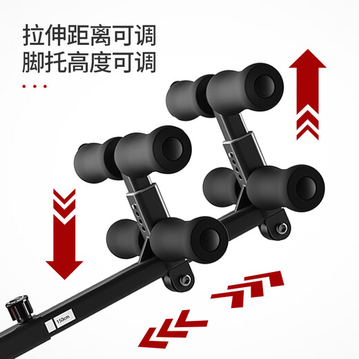 通用牵引器腰间盘freesk增高长高神拉腿拉伸健身家用颈椎椎倒挂倒立机 豪华款多孔透气面板/加长操纵杆/带颈椎拉伸