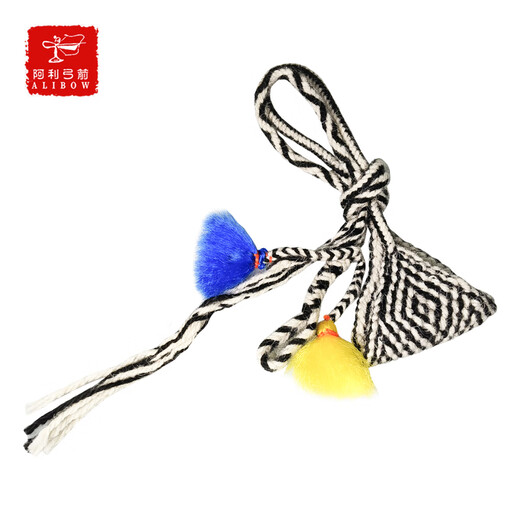 Ali traditional Tibetan Urdo hand-made trebuchet yak hair ethnic style decorative ornaments characteristic culture