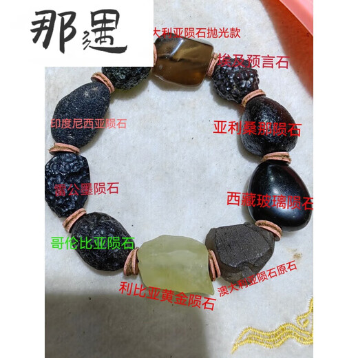 Nayu Libya Pendant Desert Mine Inlaid 925 Silver Men's and Women's Customized Pendant Necklace About 10 Grams of Bare Stone