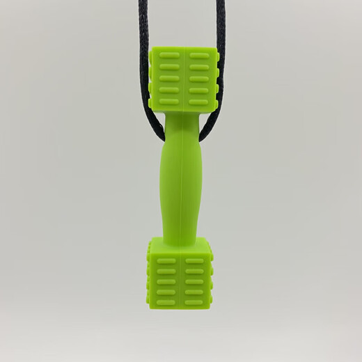 Baby chewing gum food grade children's oral comfort chewing molar stick orthodontic silicone teether anti-falling and biteable red 1 piece