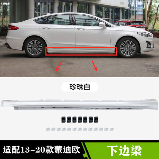 Litian is suitable for the new Mondeo 13 models, 15 models, 17 models and 18 models, lower door skirt, side skirt beam, side surround door trim panel, driver's side tanzanite blue, single pack