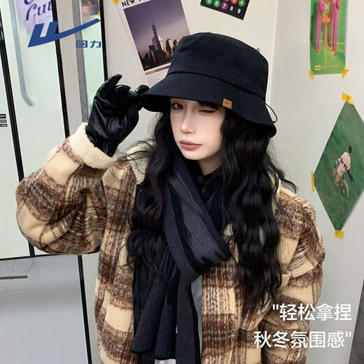 Pull back new fisherman hat with drawstring, adjustable sun protection and visor, outdoor mountain climbing and fishing, large head circumference can be worn