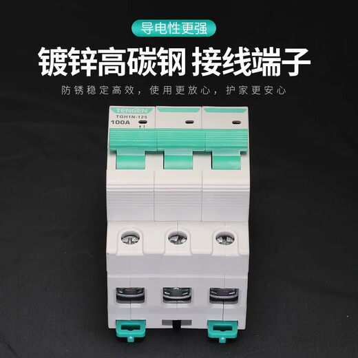 Tianzheng-125 small isolating switch main switch blade (not air switch) 2P4P32A63A125A 32A 1P