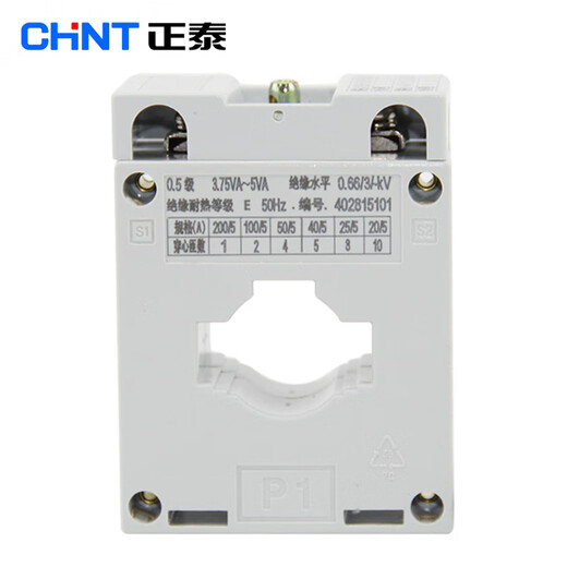 Chint current transformer 30I 200/5 100/5 50/5 40 25 20/5 100_5_1 turn 30 holes