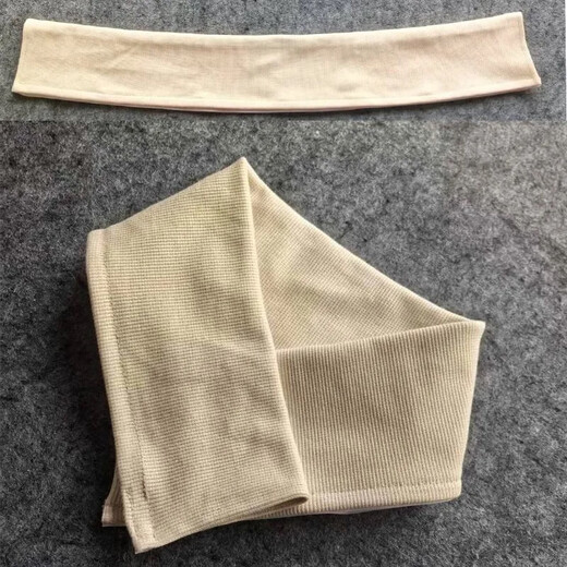 Fat Donglai's same style down jacket collar protective cover, anti-dirty collar artifact collar accessories, threaded full-cover cotton garment bag, new khaki Velcro collar