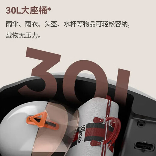 Sunra electric motorcycle Liman self-operated motorcycle 60v 5 lead-acid batteries 76km range large pedal electric car unisex battery car electric motorcycle brown