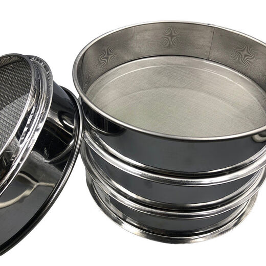 Greenruo 30cm ultra-fine mesh stainless steel sieve 22800 mesh experimental sieve rice soy milk sesame flour sieve filter 30cm 600 mesh laboratory filter